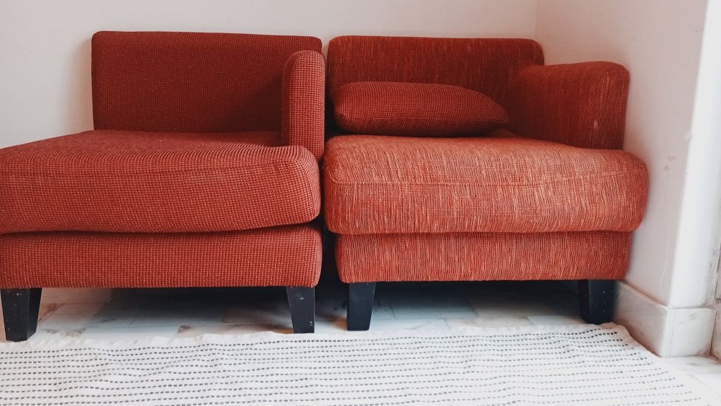 Conjunto de 2 sofás