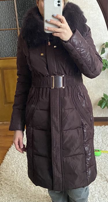 Зимний пуховик пальто