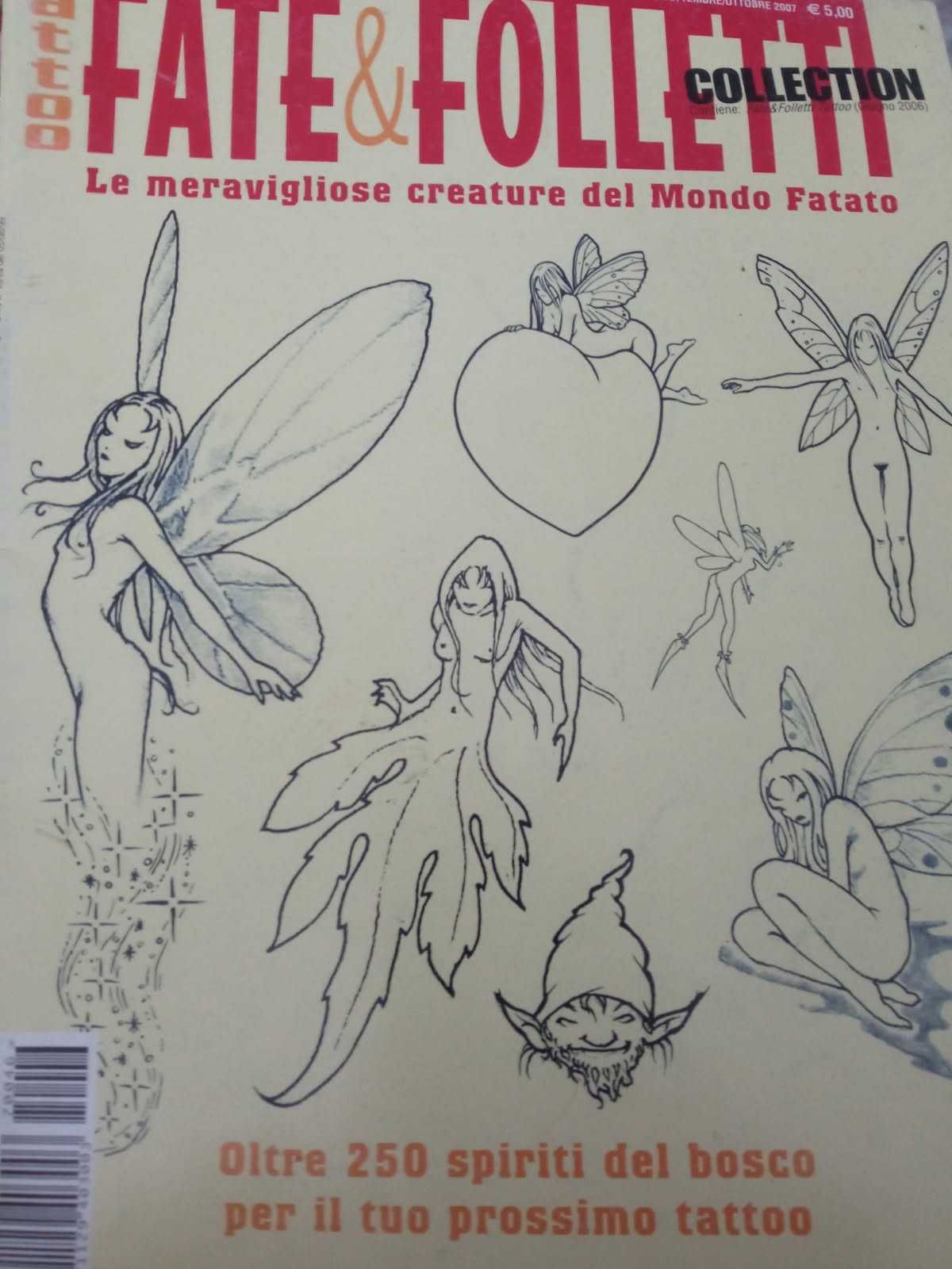 Katalog tatuaży Katalog wzorów Skrzaty Elfy Aniołki ok 250 wzorów