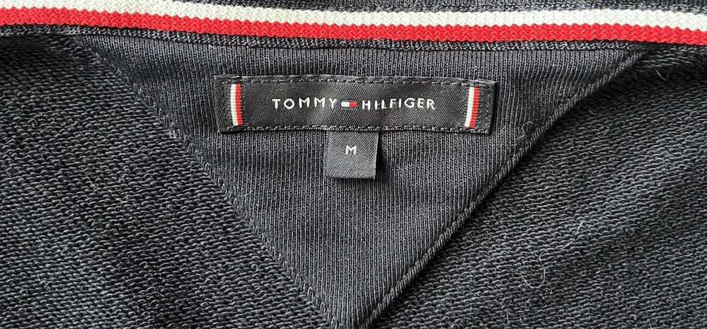 Tommy Hilfiger Mix Media Zip Through Hoody bluza kurtka rozpinana r. M