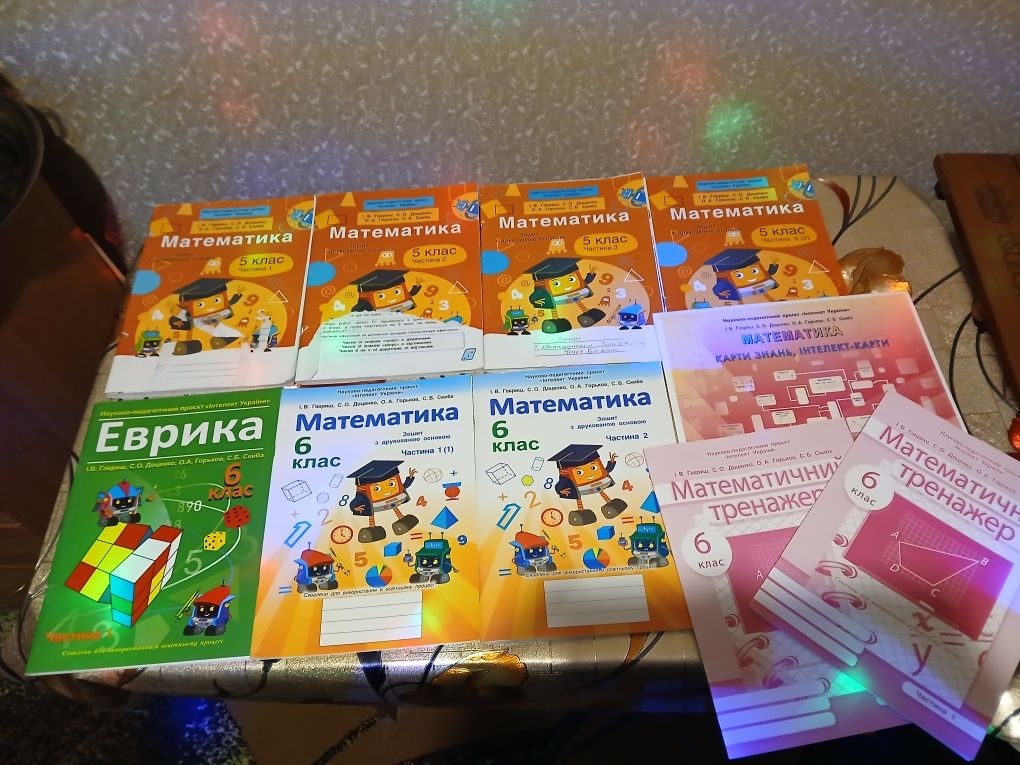 Зошити Інтелект України МАТЕМАТИКА