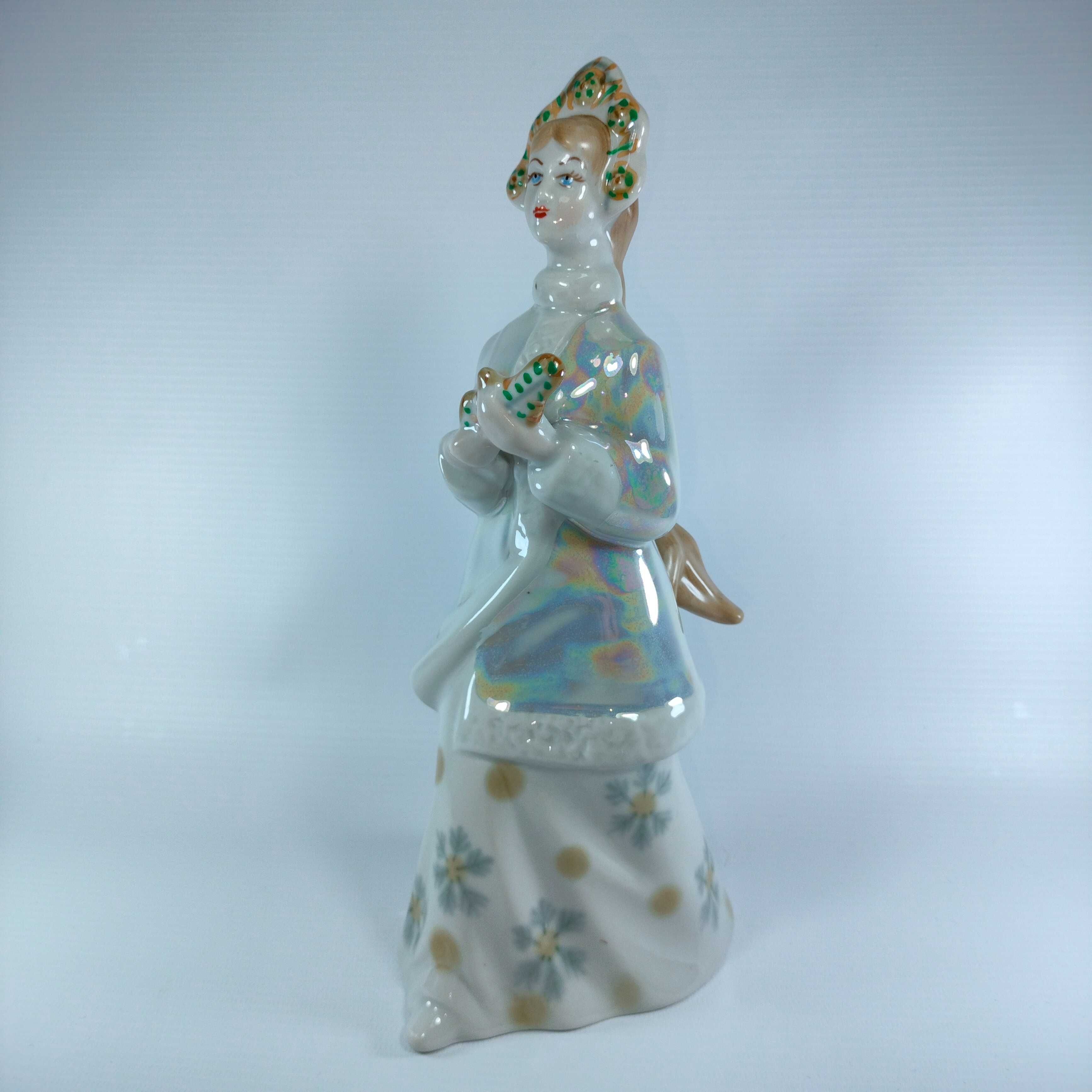 Połonne Figurka 25 cm Dziewczyna Kobieta PRL Ukraina