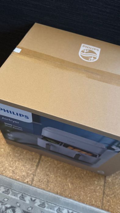 Air fryer Frytkownica beztłuszczowa PHILIPS Ovi Dual Basket