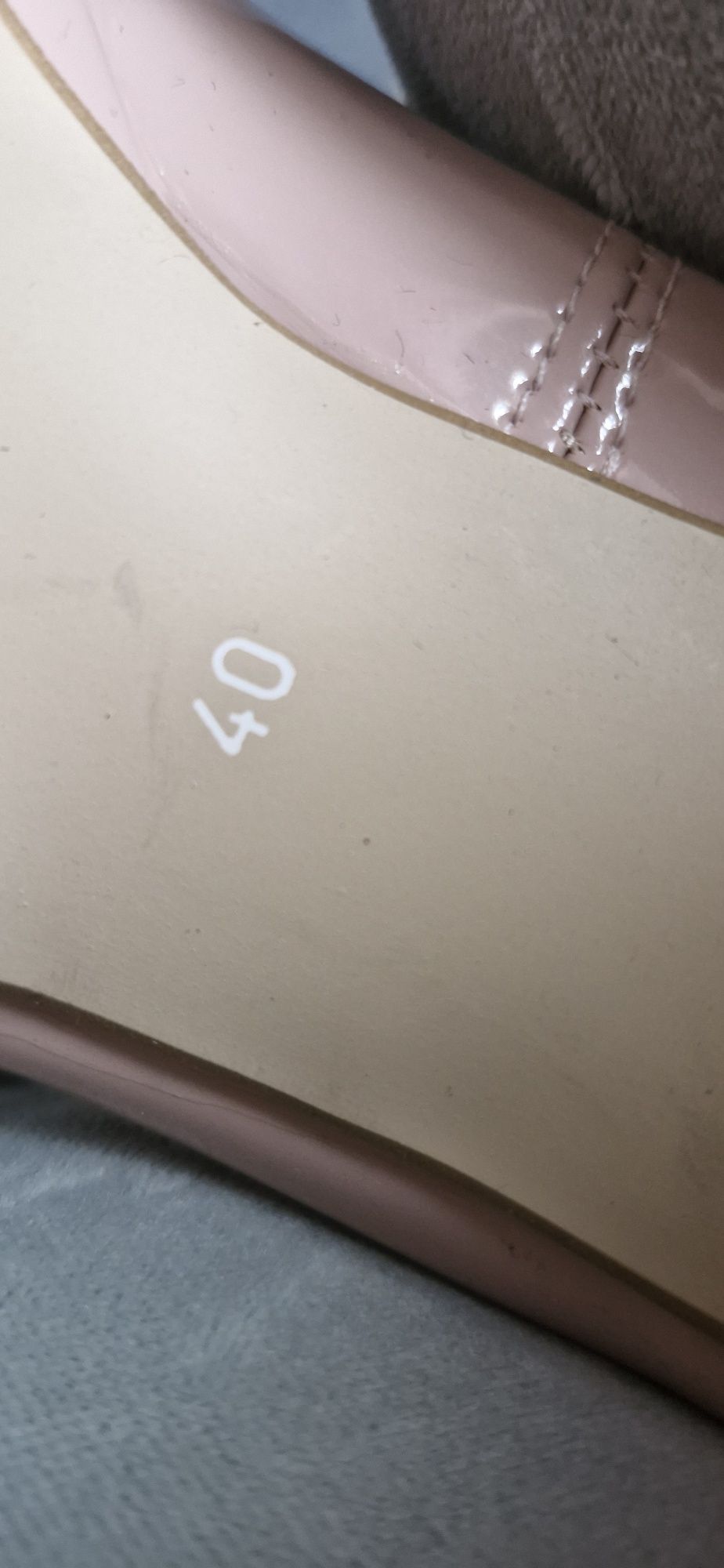 Srebrne szpilki rozmiar. 40