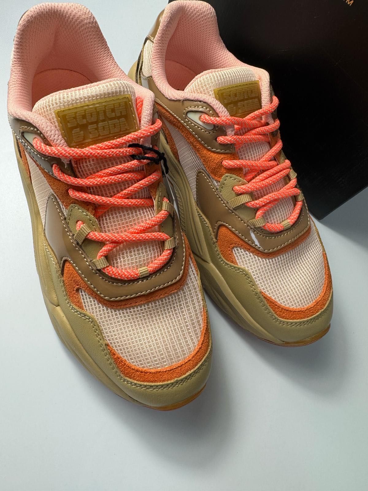 Nowe sneakersy damskie SCOTCH & SODA beżowe 38