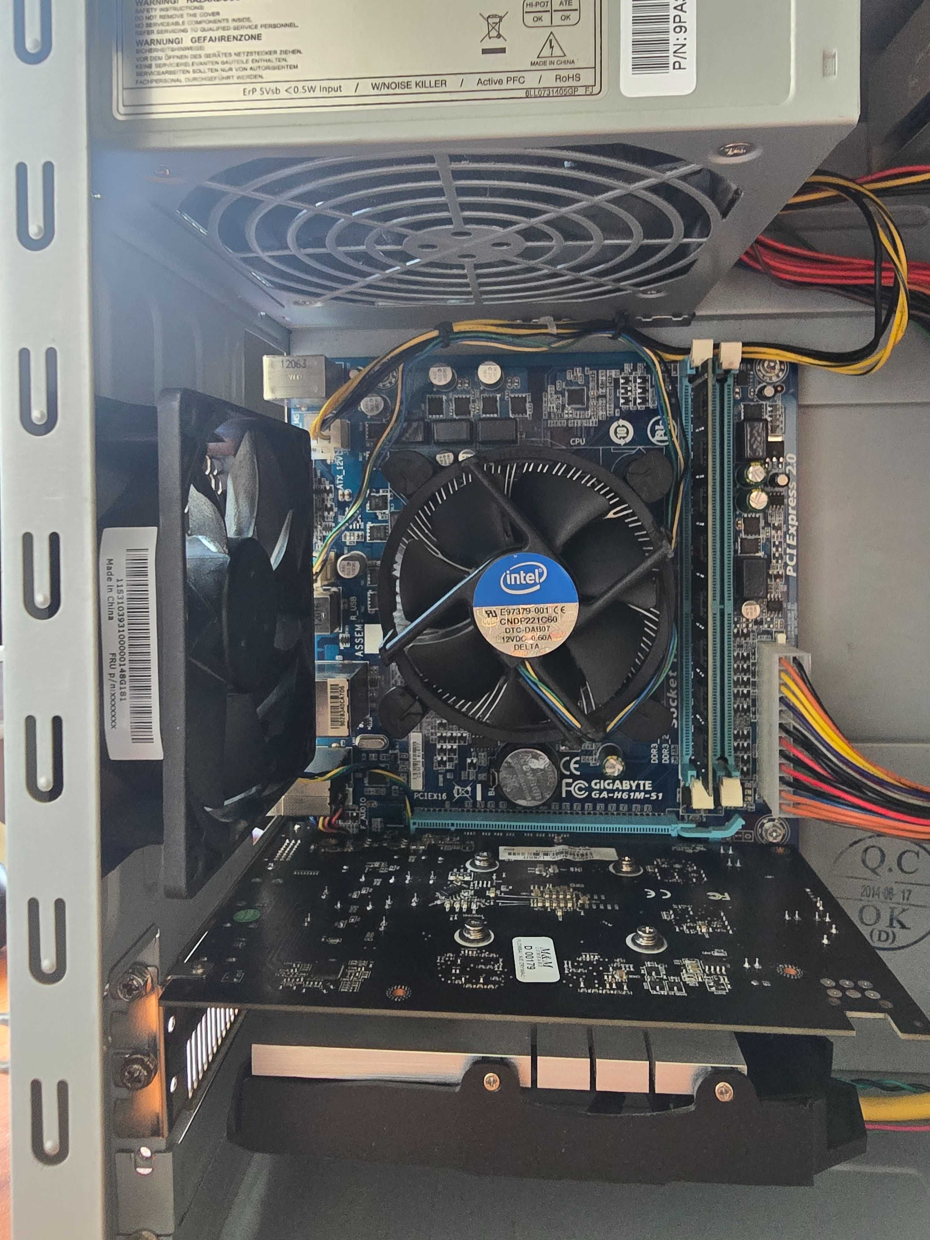 Komputer stacjonarny/i5/rx550 4gb./ssd.