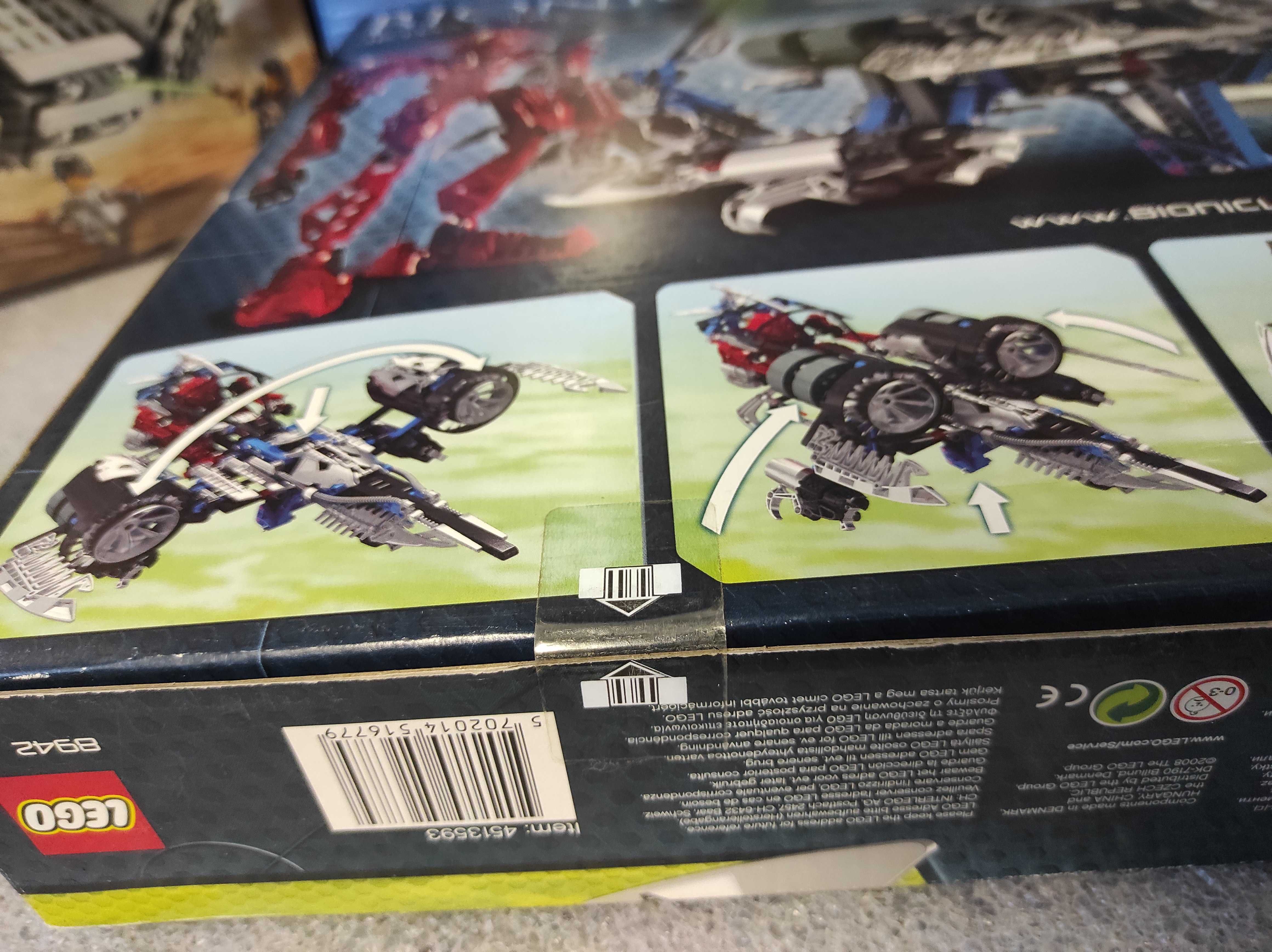 LEGO 8942 Jetrax T6 Bionicle Battle Vehicles Novo e Selado 2008