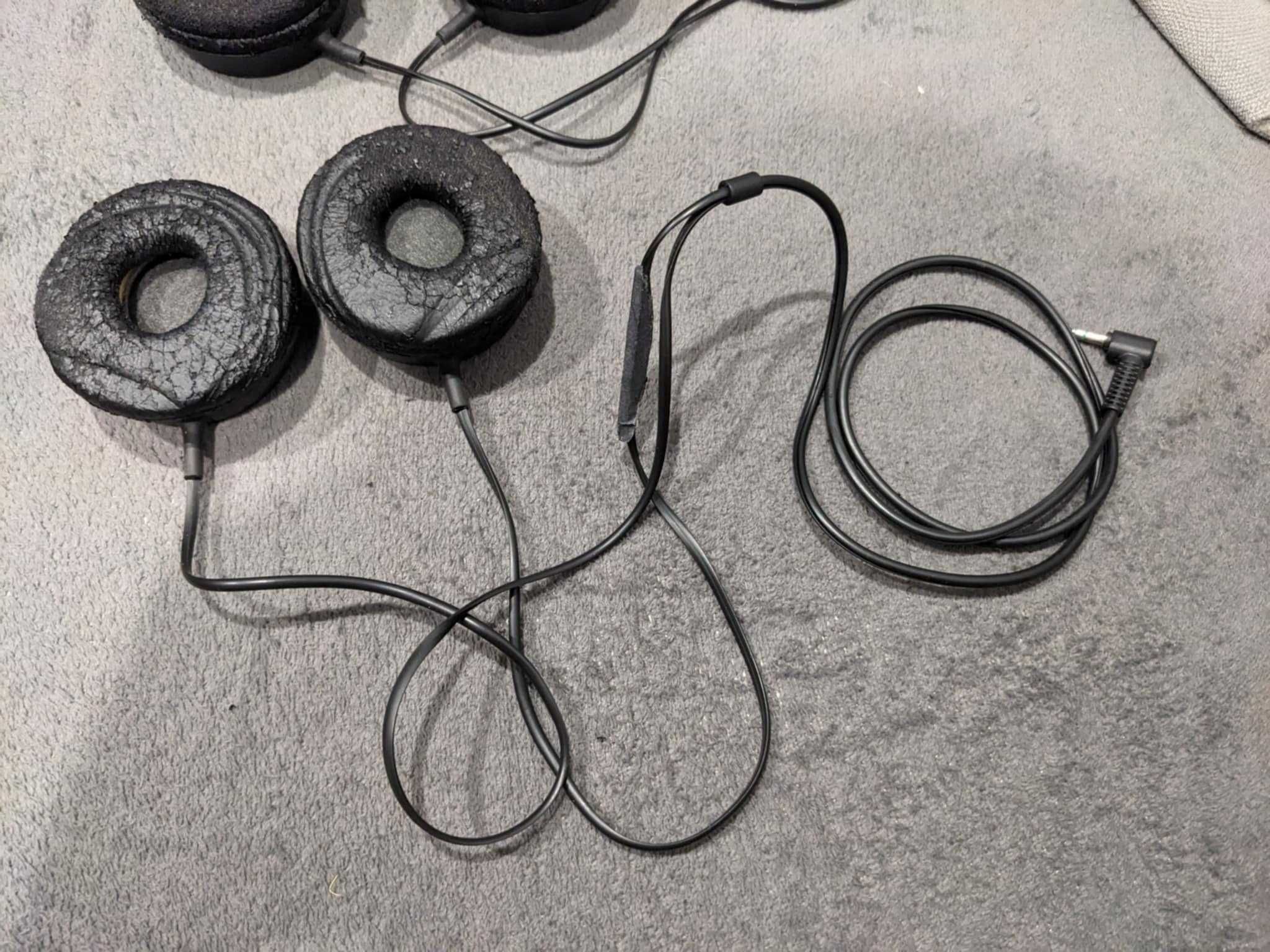 Słuchawki nauszne SONY MDR-ZX100 + zapasowe głośniczki