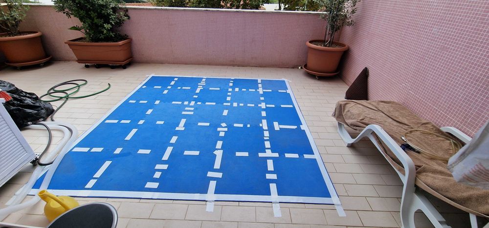 Piscina NOVA, Insuflável, 2,44x61cms, com Motor Filtro Limpeza de Água