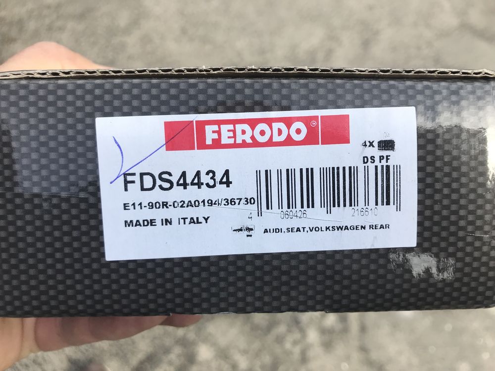 Тормозные колодки Ferodo DS Performance FDS4434