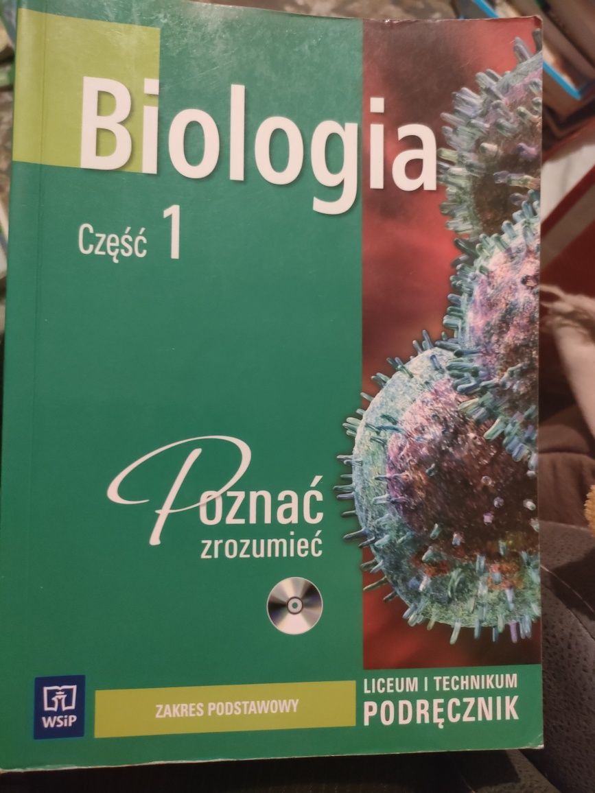 Biologia podręcznik poznać zrozumieć cz 1 i 2 oraz zeszyt ucznia