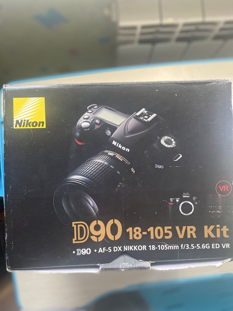 Продам фотоаппарат Nikon D 90 18-105 + объектив Sigma DS 17•70 mm