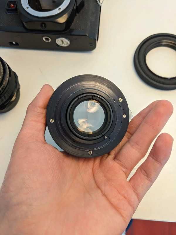Mir1b 37mm + Helios 44m 58mm + RevueFlex SD1