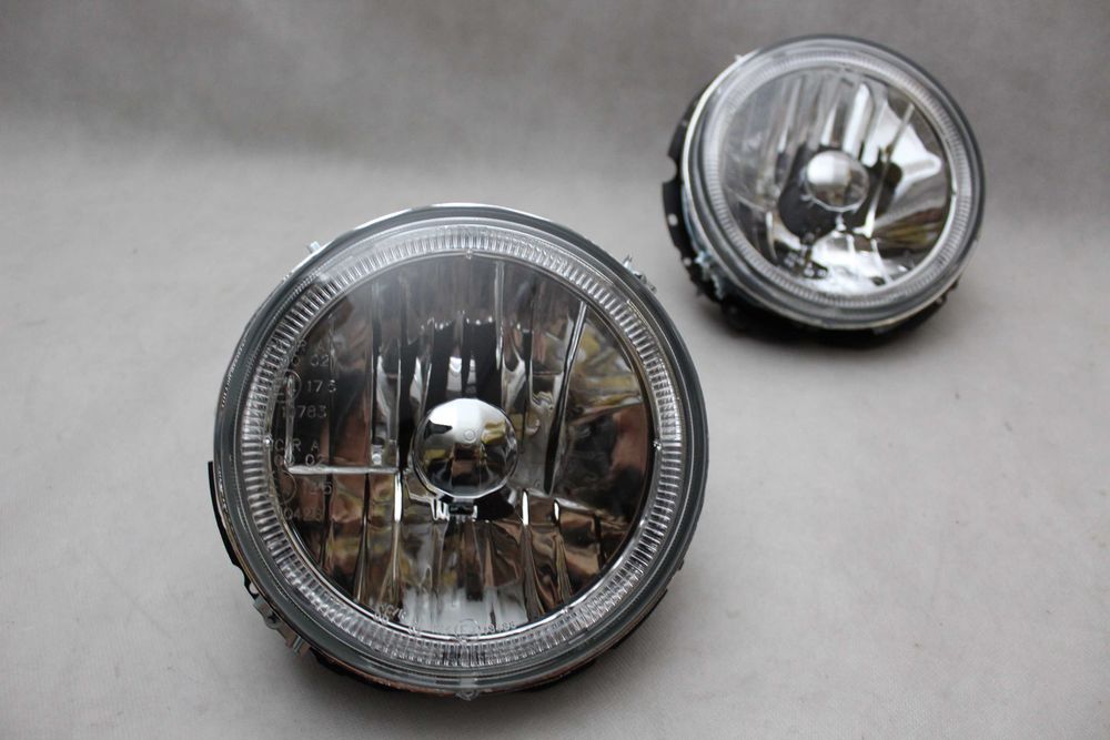 Lampy reflektory przednie przód VW GOLF 1 I 74-83 RINGI ANGEL EYES !
