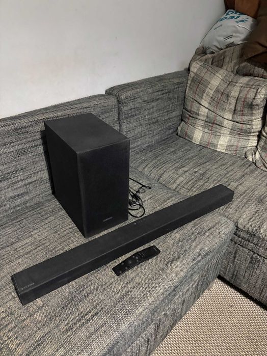 Soundbar 2.1 Samsung bluetooth super dźwięk bas stan bdb tanio HW-T420