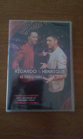 Vende-se dvd com concerto ao vivo de Ricardo e Henrique