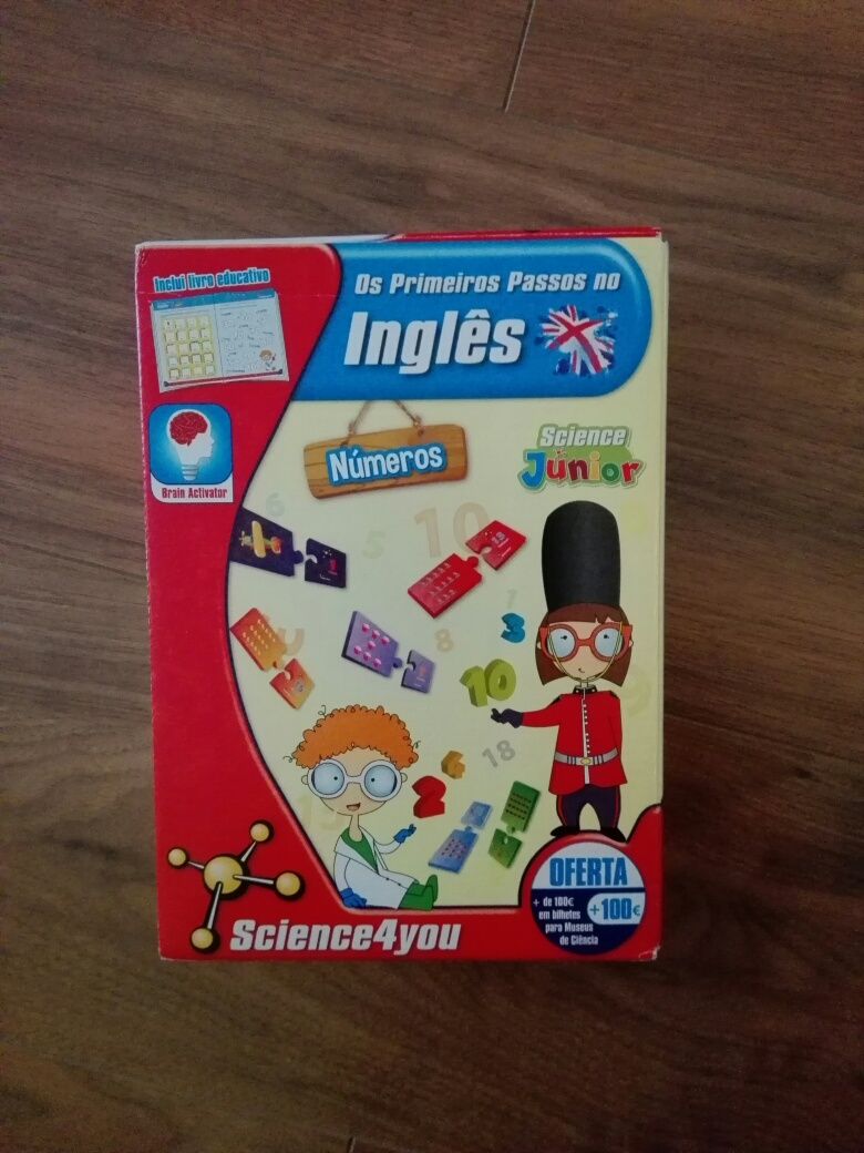 Jogo Science4You - Os primeiros passos de inglês