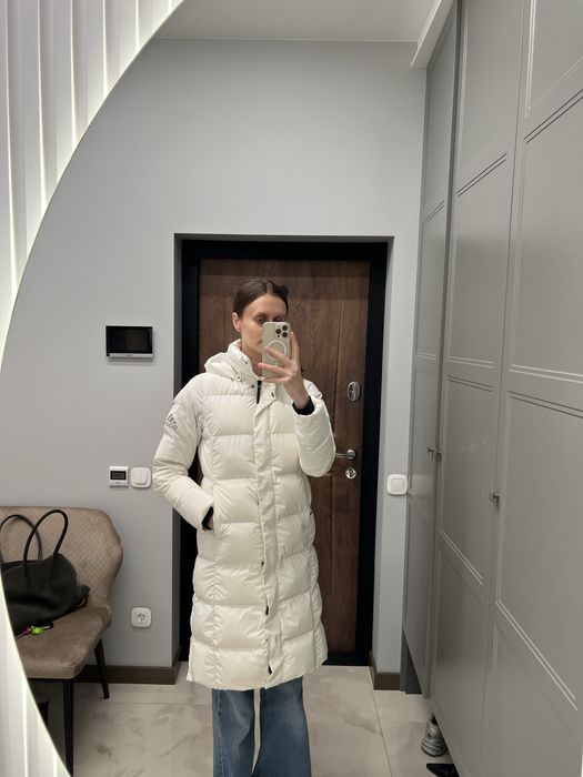 Пуховик Adidas білий S