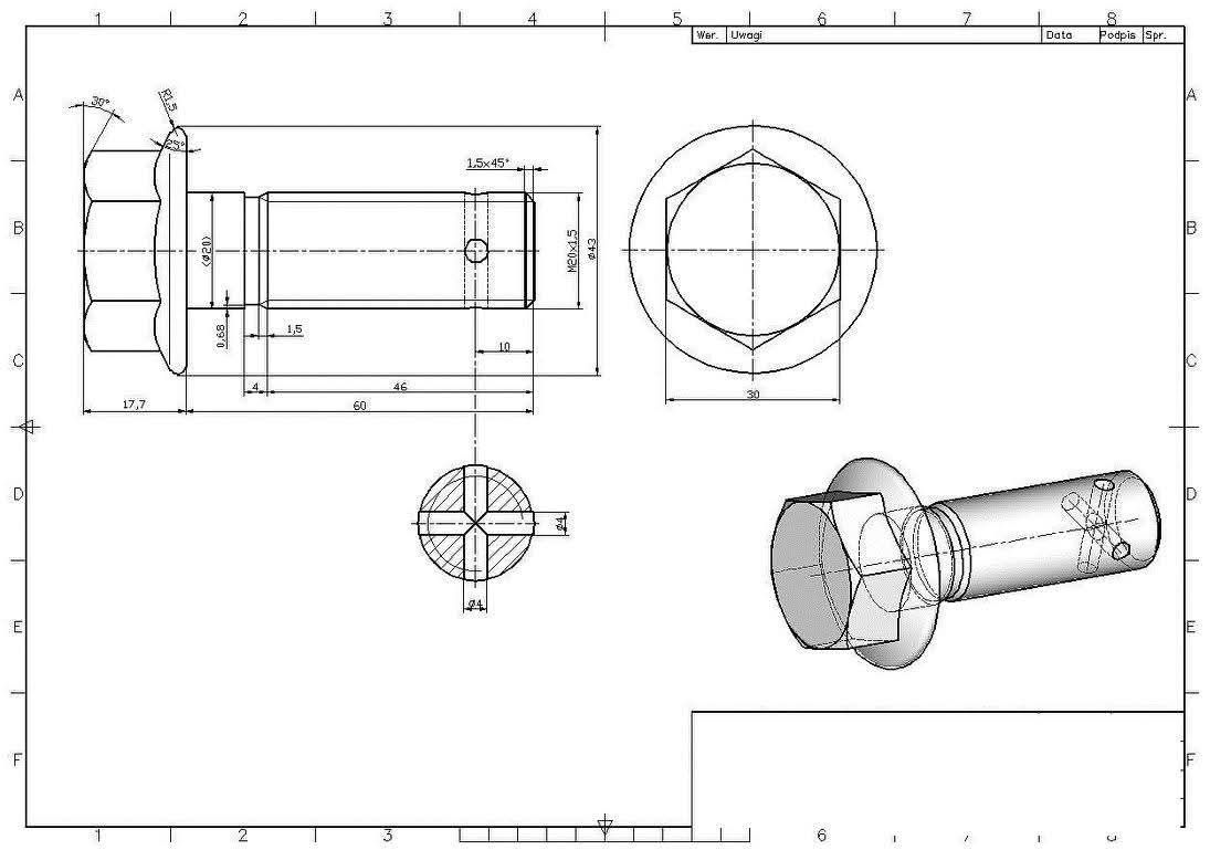 Projekty AutoCad, Korepetycje, Rysunki Techniczne