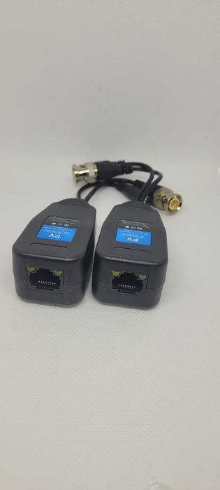 Vimvip Balun Wideo Rj45 Na Bnc Nadajnik Do Kamer Monitorujących