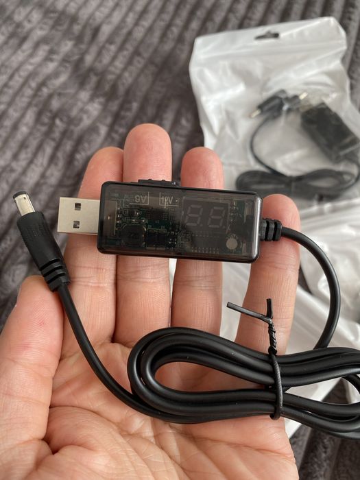 Інтернет Wi Fi без світла для роутера, переходник 5v в 9v або 5v в 12v