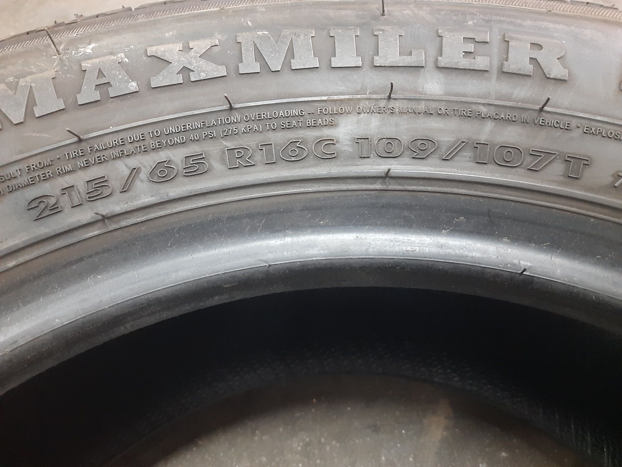 Opony 215/65R16C 109/107T Maxmiler Pro (2 szt)