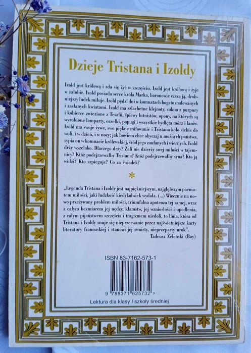 Dzieje Tristana i Izoldy Joseph Bedier używana
