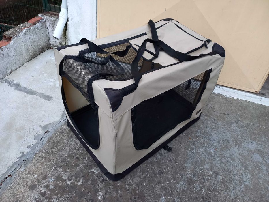 Transportadora para Cão Médio no Carro