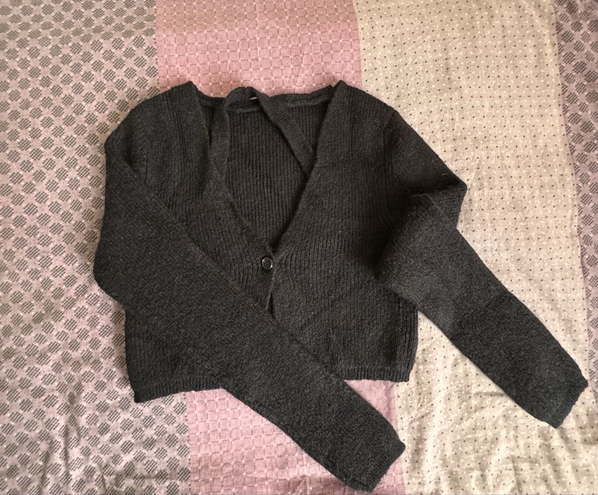 Теплий вкорочений топ в чудовому стані