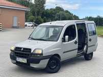 04 Fiat Doblo 1.9JTD 105KM 2x Drzwi Przesuwne 5-Osób Hak Opłaty