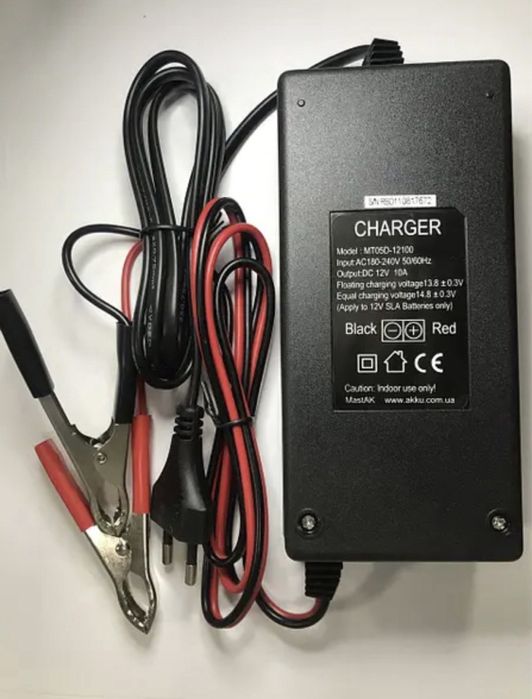 Зарядний пристрій для заряджання свинцево-кислотних акумуляторів