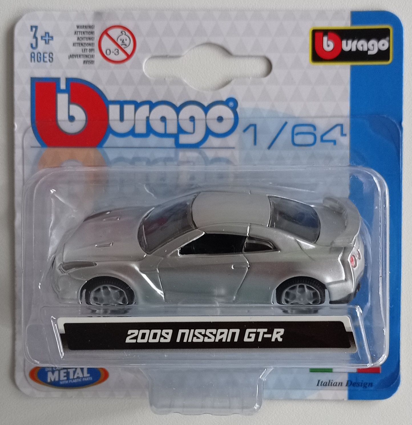 B Burago 2009 Nissan GT-R