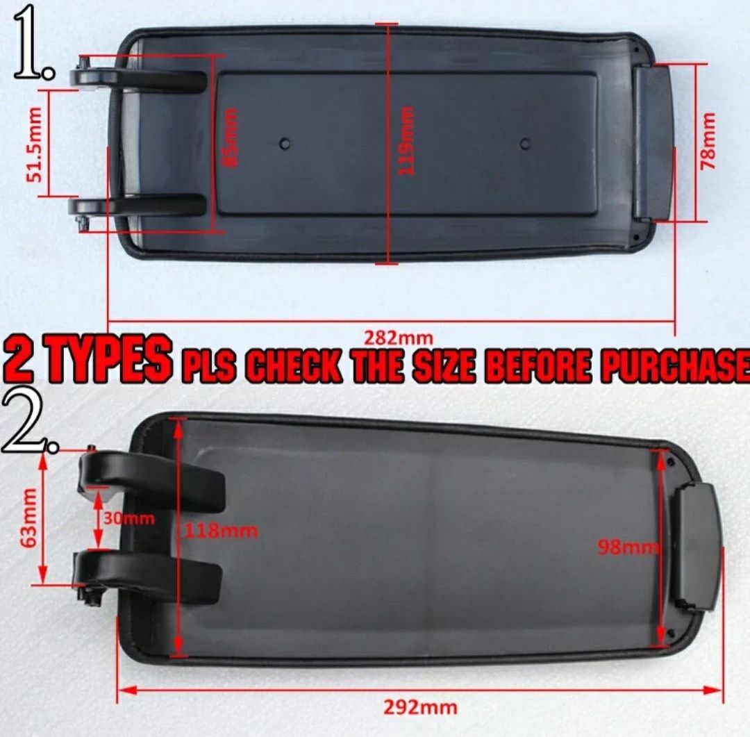 Tampa apoio braço consola AUDI A6/C5/A4/B6/B7