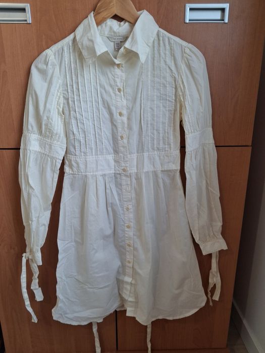 Ted Baker ecru koszula damska tunika koszulowa XS