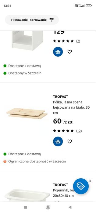 Regał Ikea trofast