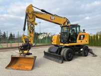 Caterpillar M 316F ROTOTILT ENGCON SZCZYPCE PODPORY  8347 MTH, skręt kół w joysticach, SVAB