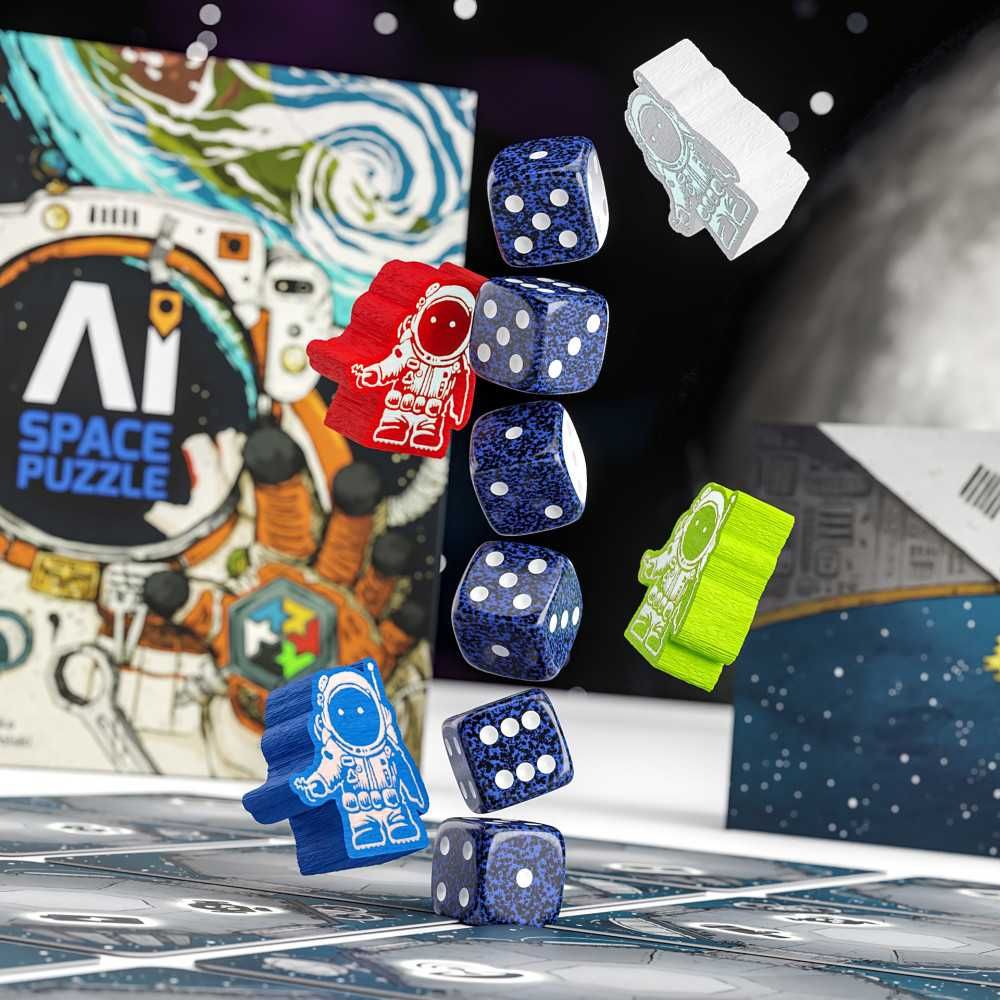 AI SPACE PUZZLE + fenomenalna mata + dodatek - wersja wspieram.to