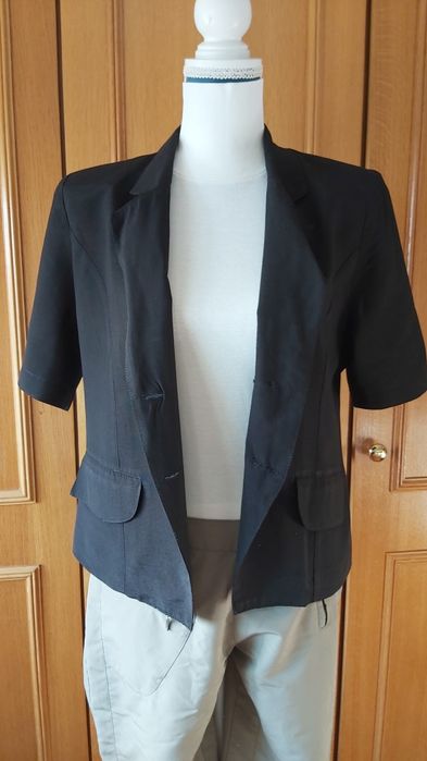 Jaqueta preta vintage