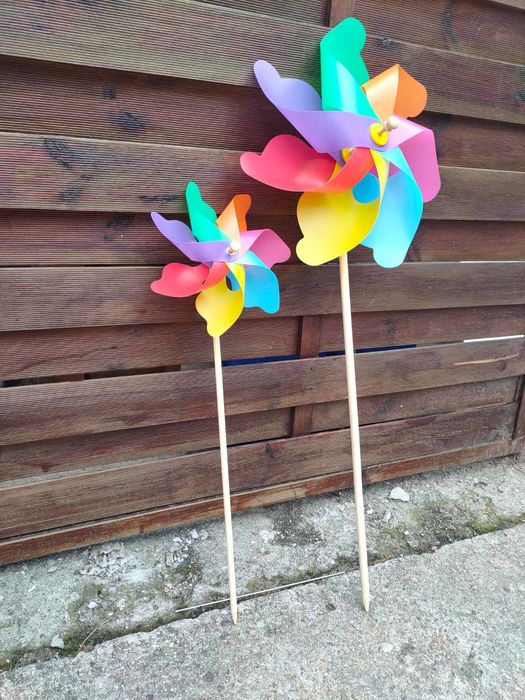 Wiatrak wiatraki XXL Relaxdays 2 sztuki NOWE