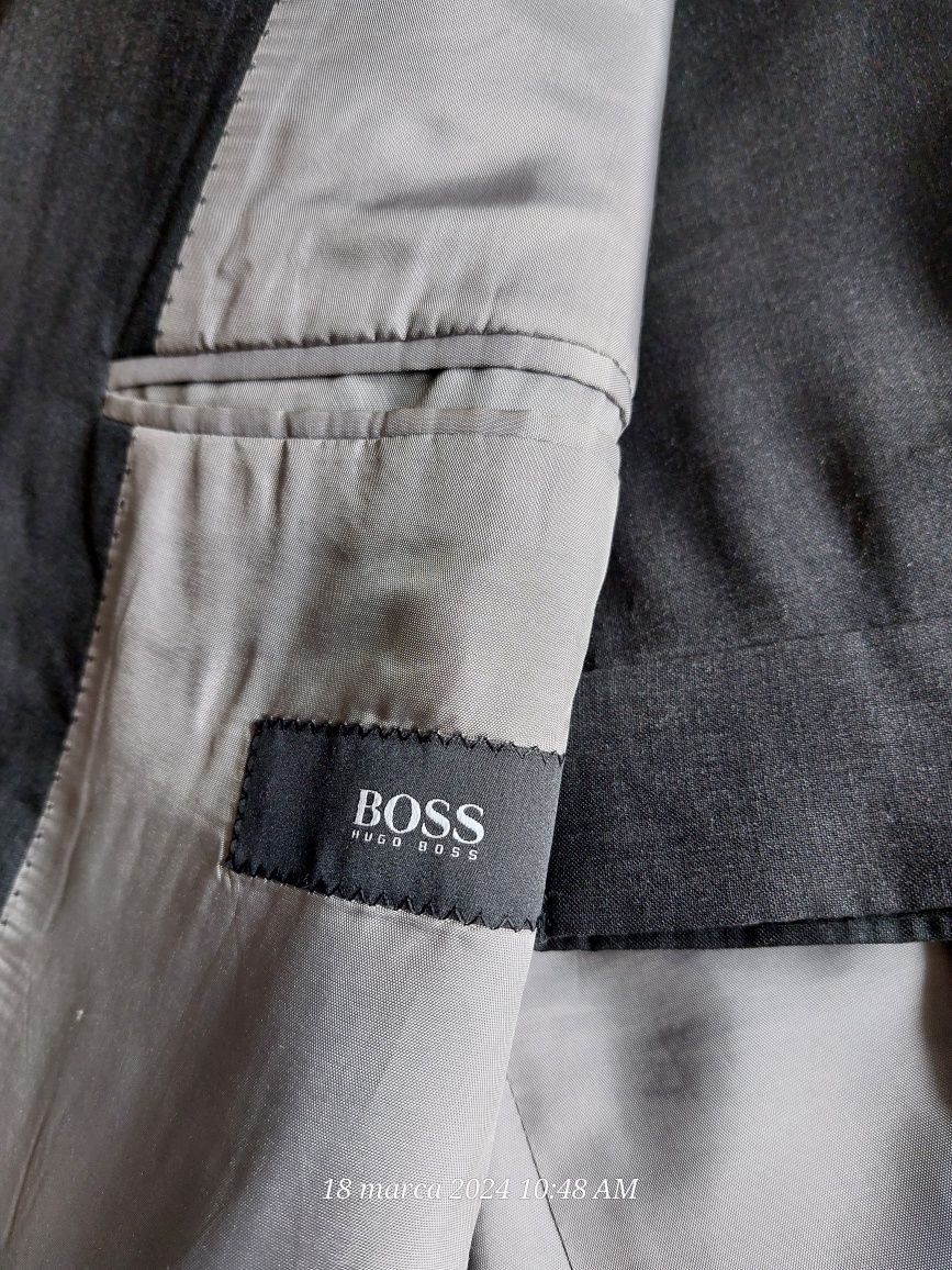 Garnitur HUGO BOSS 100% Wełna Cerruti 120's