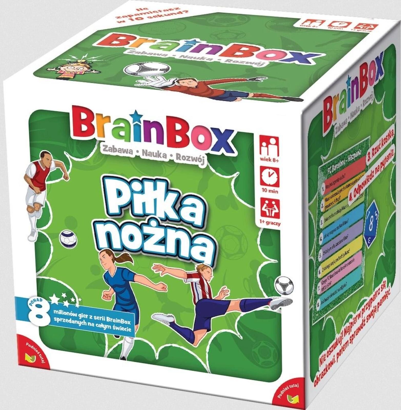 BrainBox - Piłka nożna REBEL Rebel pudełko,121x125 mm