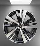 FELGI PEUGEOT 5X108 18 DETROIT OE 3008 5008  9809687377  ALU