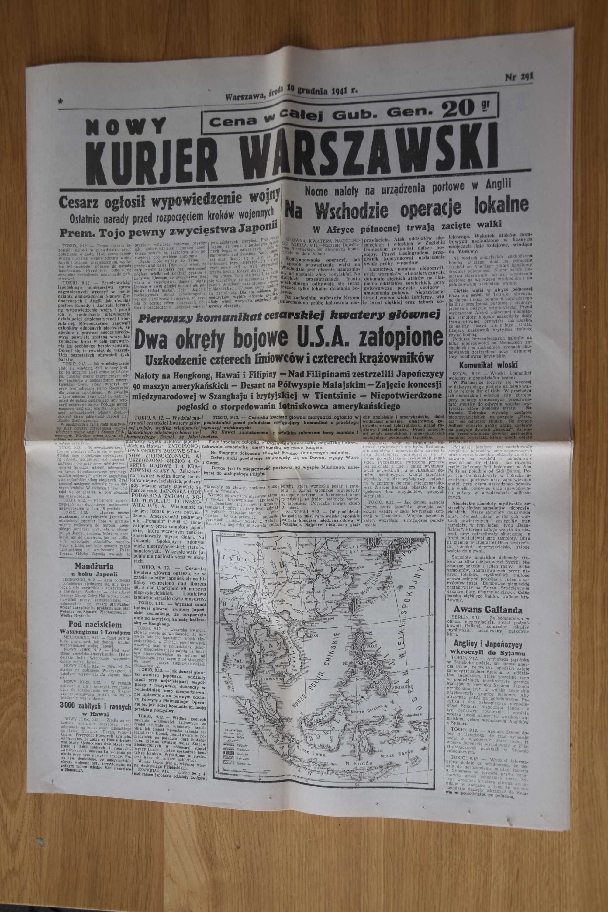 Nowy Kurier Warszawski 1941