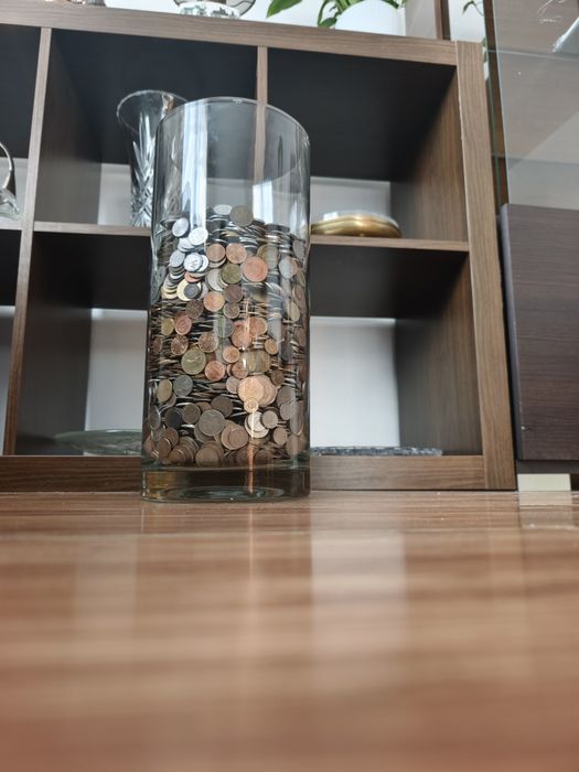 Monety 25kg  z całego świata