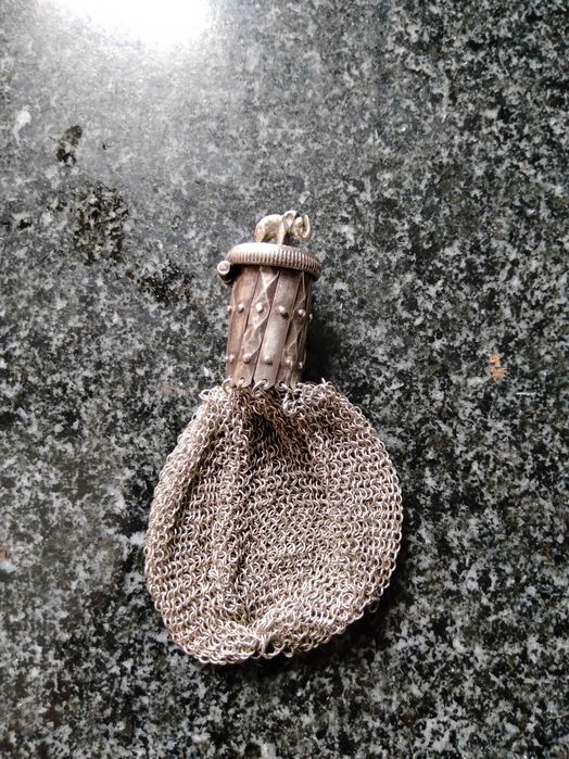 porta moedas em prata