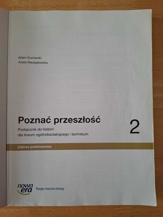 Podręcznik Historia Poznać przeszłość 2