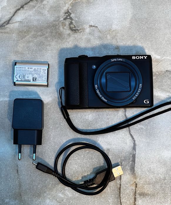 Sony DSC-HX60V cyfrowy aparat kompaktowy bdb+ stan digicam jak rx100