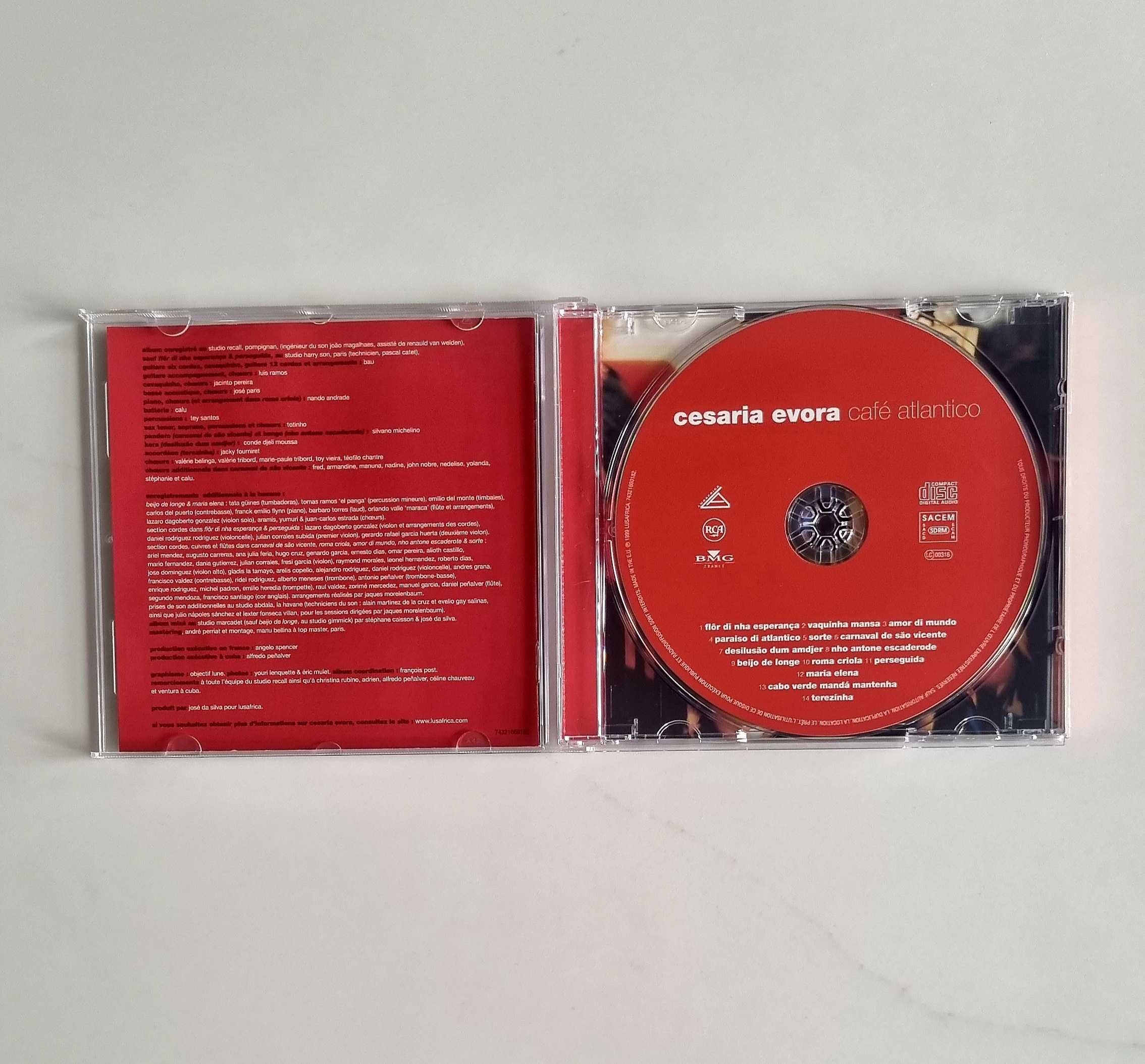Płyta CD Cesaria Evora "Cafe Atlantico"
