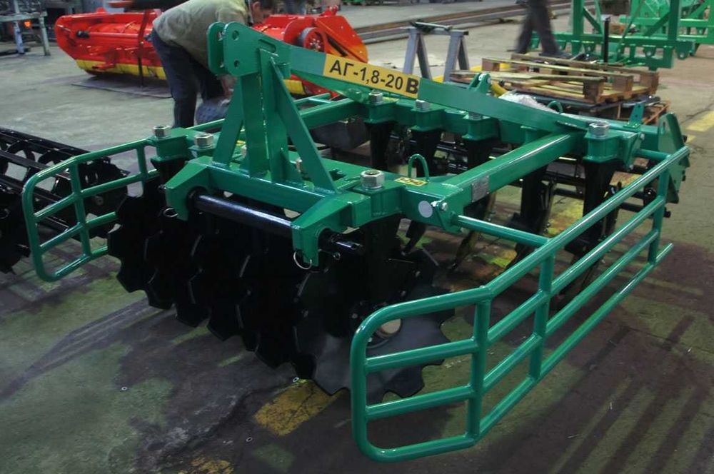 Борона дискова АГ 1.5. 1.8. 2.5. 4.2, АГД, УДА.