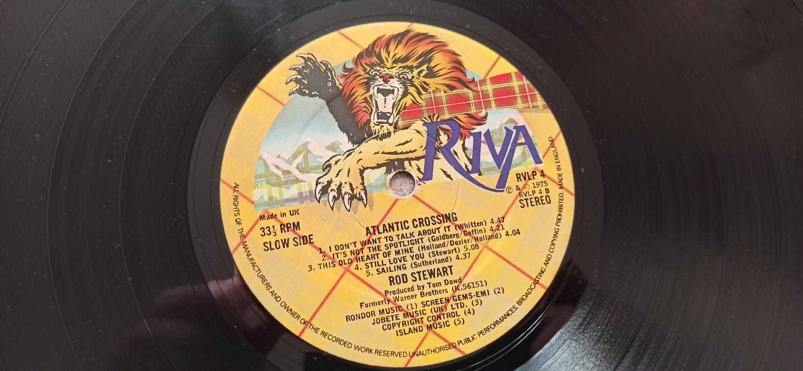 Rod Stewart 3 winyle: Greatest Hits, Atlantic Crossing, Blondes Have..